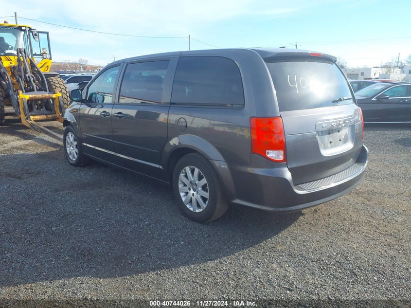 Vin: 2c4rdgbg7gr368304, lot: 41233436, dodge grand caravan se plus 20163