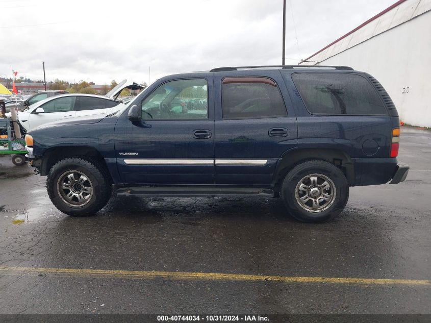 2004 GMC Yukon Sle VIN: 1GKEK13Z34J283966 Lot: 40744034