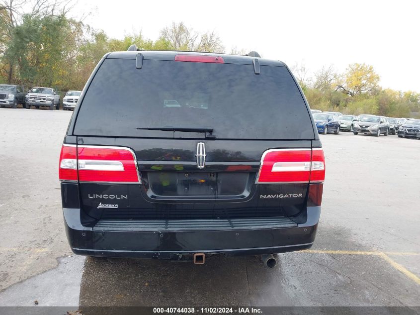 2010 Lincoln Navigator VIN: 5LMJJ2J50AEJ05478 Lot: 40744038