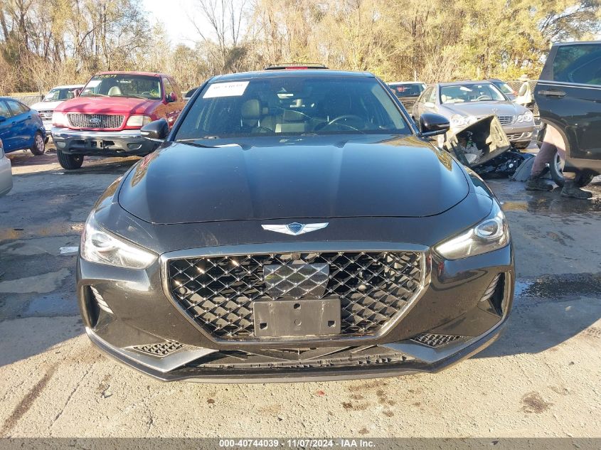 2019 Genesis G70 3.3T Advanced VIN: KMTG34LE2KU020333 Lot: 40744039