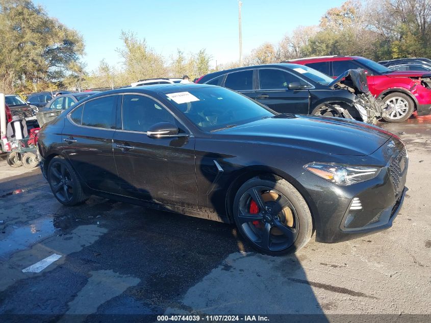 2019 Genesis G70 3.3T Advanced VIN: KMTG34LE2KU020333 Lot: 40744039