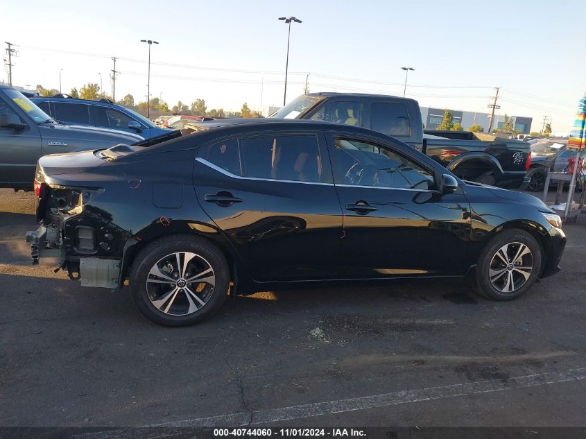 2022 Nissan Sentra Sv Xtronic Cvt VIN: 3N1AB8CVXNY268770 Lot: 40744060