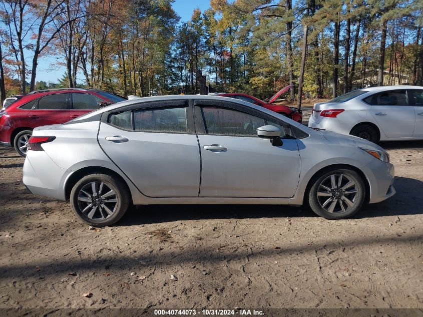 2021 Nissan Versa Sv Xtronic Cvt VIN: 3N1CN8EV6ML856500 Lot: 40744073