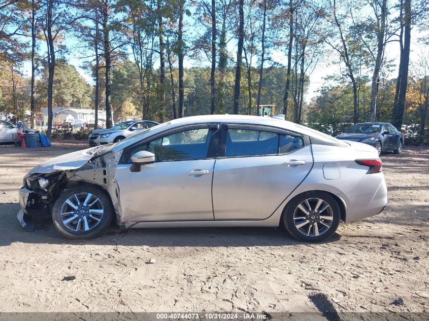 2021 Nissan Versa Sv Xtronic Cvt VIN: 3N1CN8EV6ML856500 Lot: 40744073