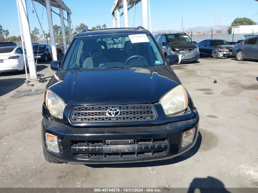 2002 Toyota Rav4 VIN: JTEGH20V120050502 Lot: 40744079