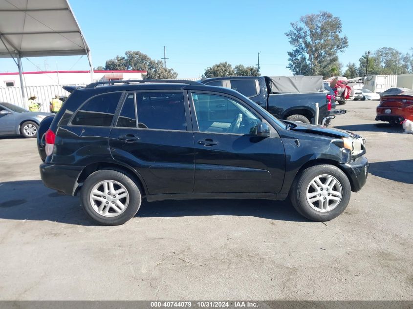 2002 Toyota Rav4 VIN: JTEGH20V120050502 Lot: 40744079