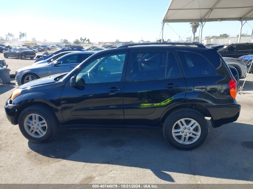 2002 Toyota Rav4 VIN: JTEGH20V120050502 Lot: 40744079