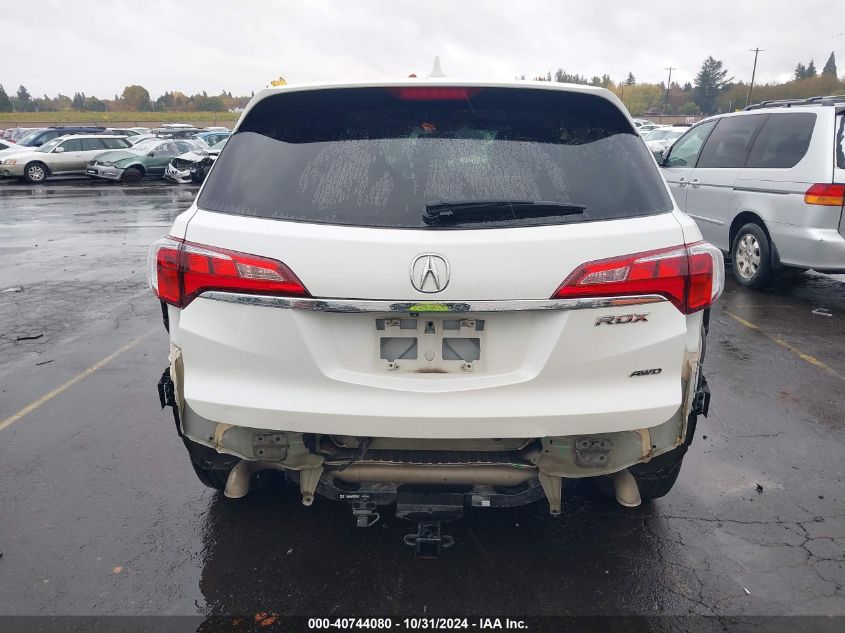 2018 Acura Rdx Technology Acurawatch Plus Packages/Technology Package VIN: 5J8TB4H52JL024414 Lot: 40744080