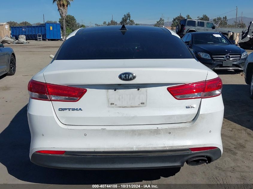 2016 Kia Optima Ex VIN: 5XXGU4L36GG032444 Lot: 40744105