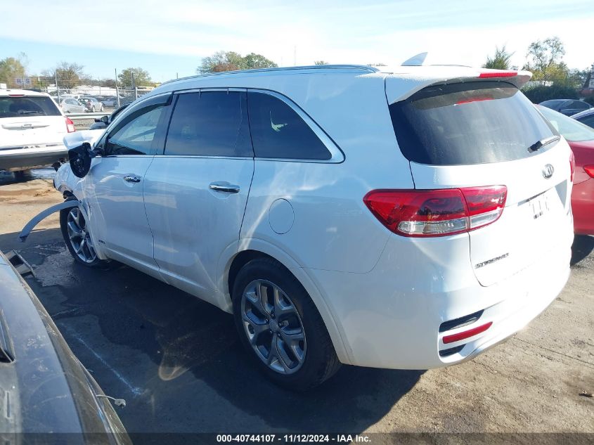 2018 Kia Sorento 3.3L Sx VIN: 5XYPKDA51JG426818 Lot: 40744107