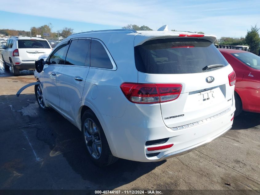 2018 KIA SORENTO 3.3L SX - 5XYPKDA51JG426818