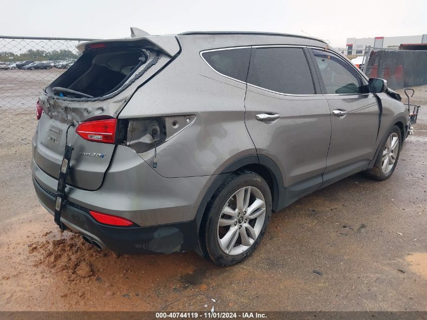 VIN 5XYZU3LA6EG174934 2014 Hyundai Santa Fe, Sport... no.4