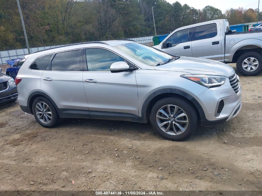 2017 Hyundai Santa Fe Se VIN: KM8SMDHF1HU227923 Lot: 40744136