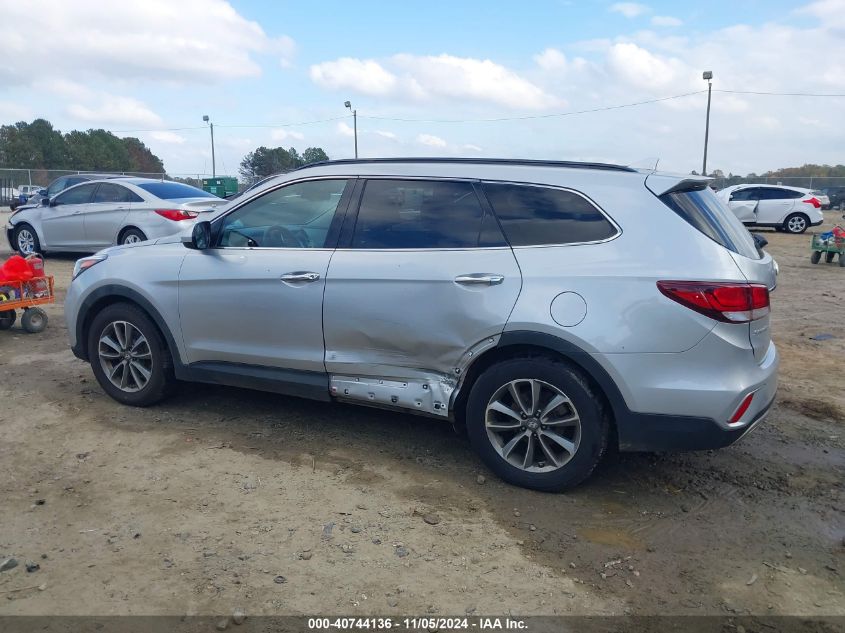 2017 Hyundai Santa Fe Se VIN: KM8SMDHF1HU227923 Lot: 40744136