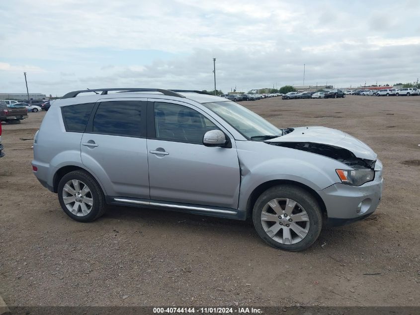 2012 Mitsubishi Outlander Se VIN: JA4JT3AW4CU002230 Lot: 40744144