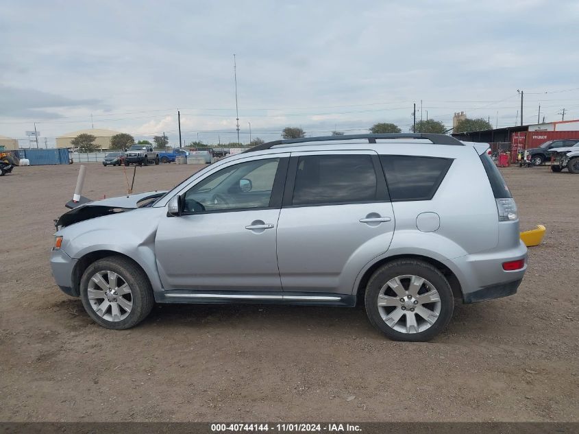 2012 Mitsubishi Outlander Se VIN: JA4JT3AW4CU002230 Lot: 40744144