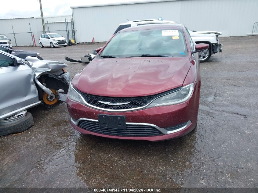 2016 Chrysler 200 Limited Platinum VIN: 1C3CCCAB8GN191822 Lot: 40744147