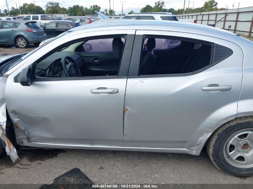 2010 Dodge Avenger Sxt VIN: 1B3CC4FB1AN106189 Lot: 40744156