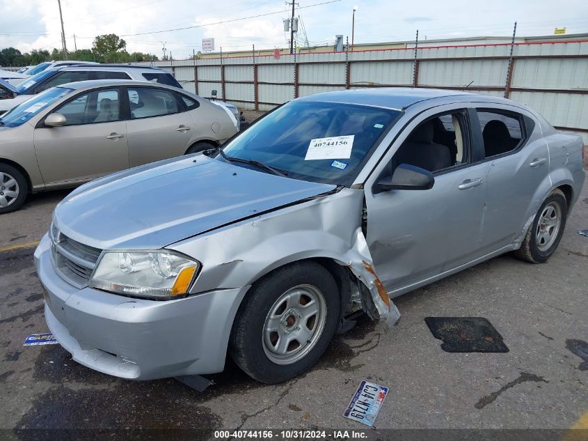 2010 Dodge Avenger Sxt VIN: 1B3CC4FB1AN106189 Lot: 40744156