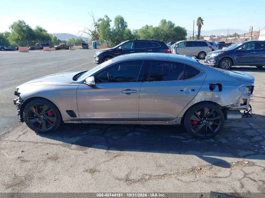 2023 GENESIS G70 3.3T RWD - KMTG54TE2PU114147