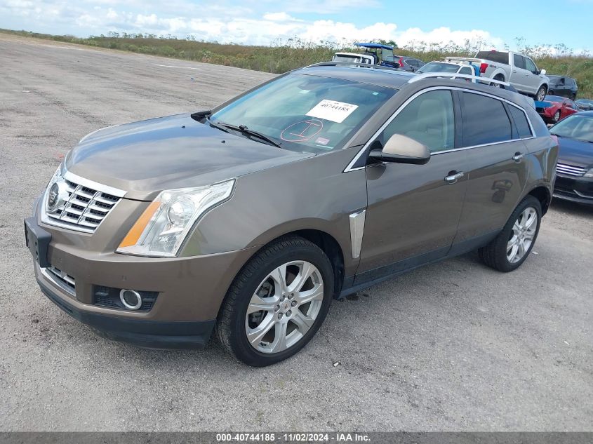 VIN 3GYFNDE33GS577396 2016 Cadillac SRX, Premium Co... no.2