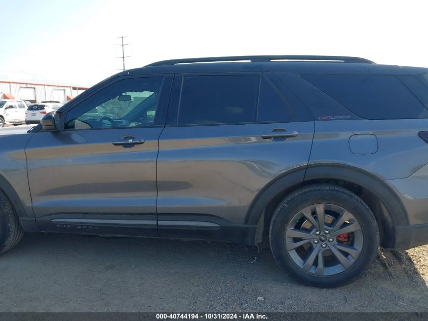 2021 Ford Explorer Xlt VIN: 1FMSK7DH0MGB43793 Lot: 40744194