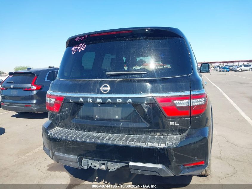 2022 Nissan Armada Sl 4Wd VIN: JN8AY2BB0N9814535 Lot: 40744196