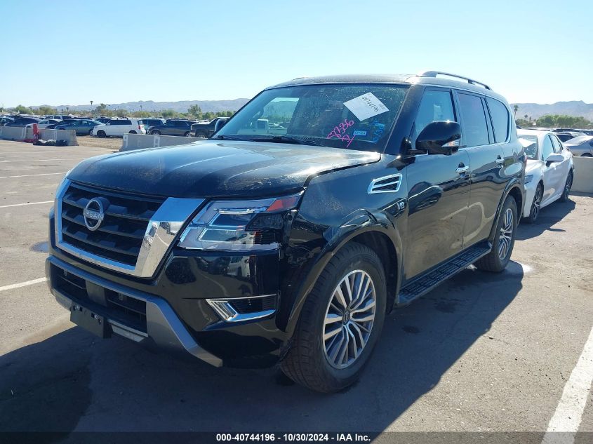 2022 Nissan Armada Sl 4Wd VIN: JN8AY2BB0N9814535 Lot: 40744196