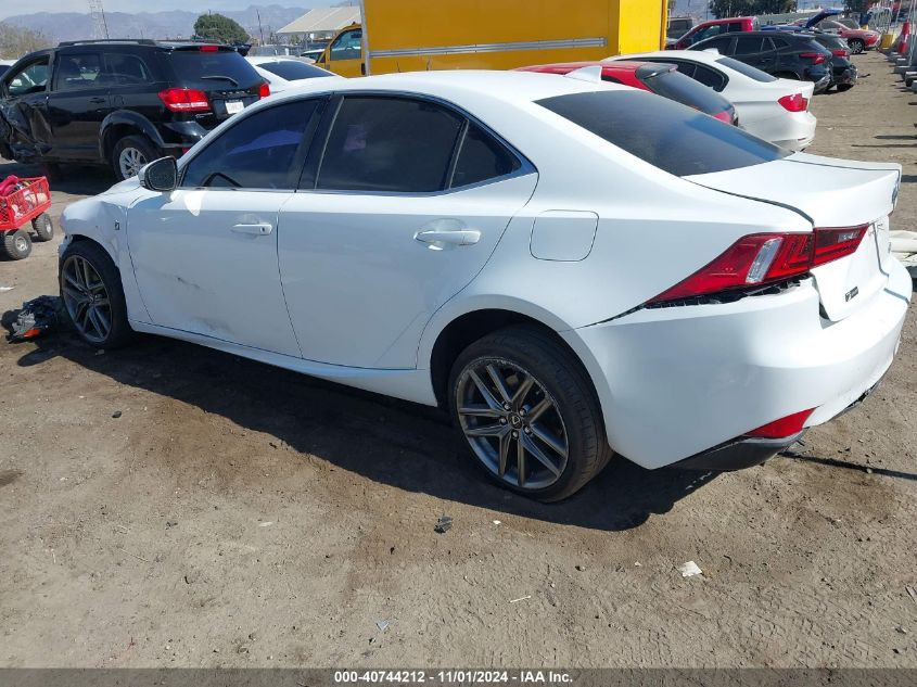 VIN JTHBF1D28F5064001 2015 Lexus IS, 250 no.3