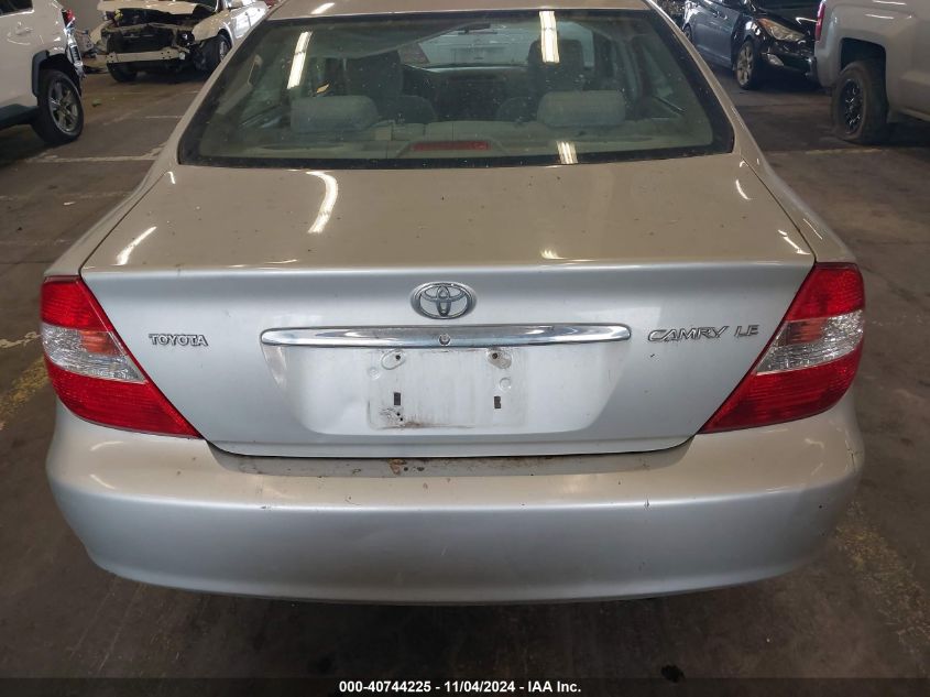 2003 Toyota Camry Le VIN: 4T1BE32K83U135505 Lot: 40744225