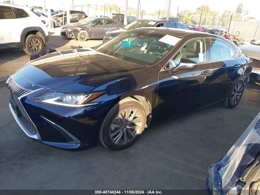 VIN 58ABZ1B1XKU046400 2019 Lexus ES, 350 no.2