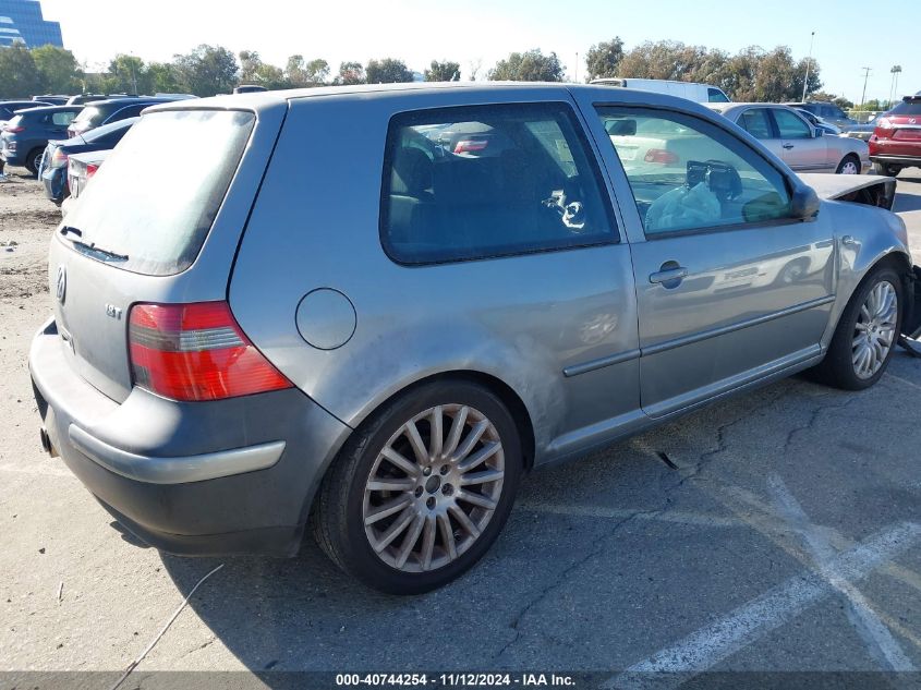 2004 Volkswagen Gti VIN: 0009BWDE61J744033 Lot: 40744254