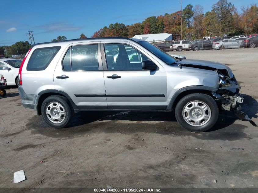 2005 Honda Cr-V Lx VIN: SHSRD68515U305619 Lot: 40744260