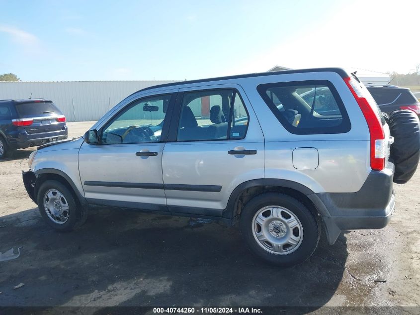 2005 Honda Cr-V Lx VIN: SHSRD68515U305619 Lot: 40744260