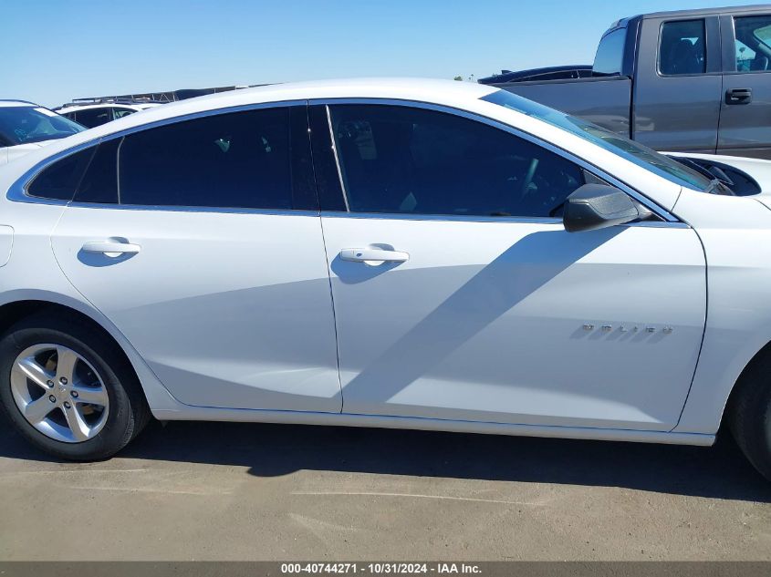 2022 Chevrolet Malibu Fwd Ls VIN: 1G1ZB5ST2NF213051 Lot: 40744271