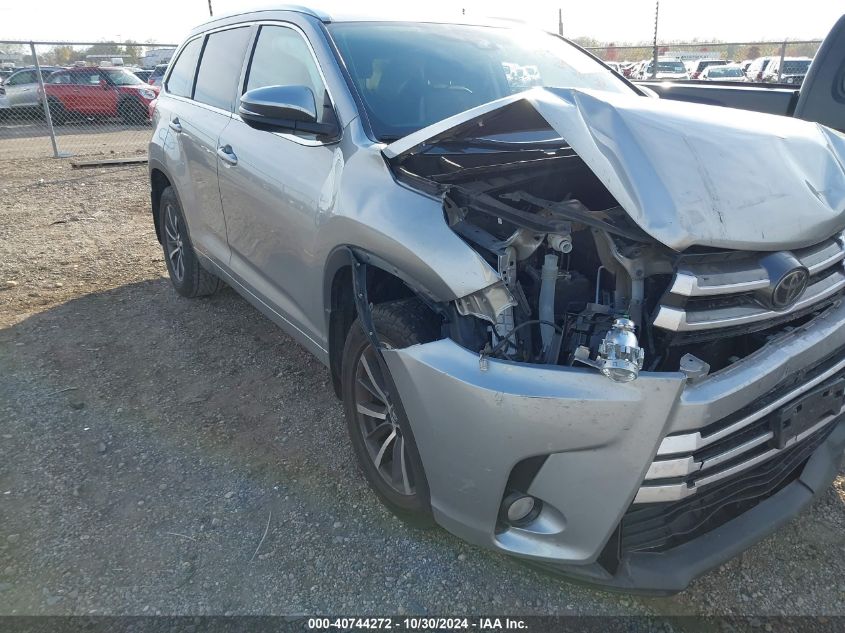 2017 Toyota Highlander Xle VIN: 5TDJZRFH8HS408315 Lot: 40744272