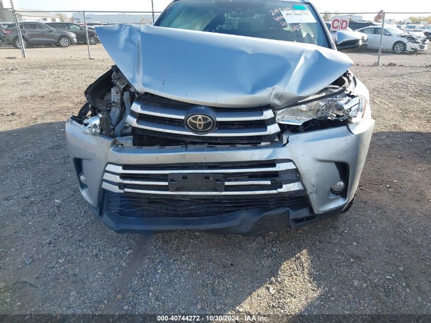 2017 Toyota Highlander Xle VIN: 5TDJZRFH8HS408315 Lot: 40744272