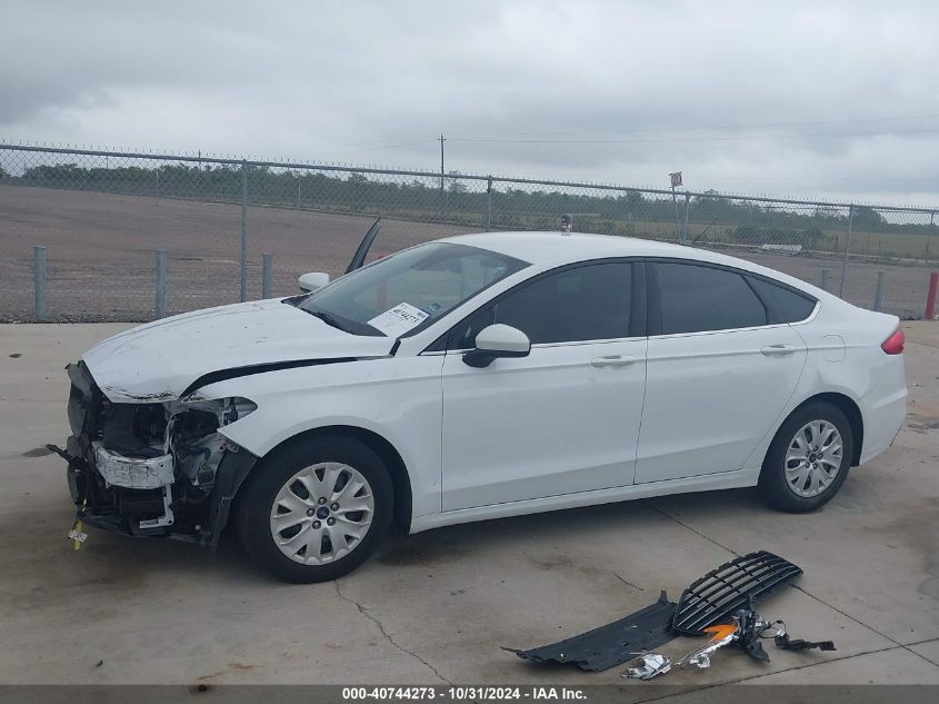 2019 FORD FUSION S - 3FA6P0G79KR170097