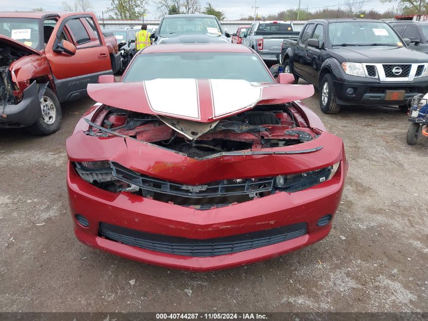 2015 Chevrolet Camaro 2Ls VIN: 2G1FB1E35F9212817 Lot: 40744287