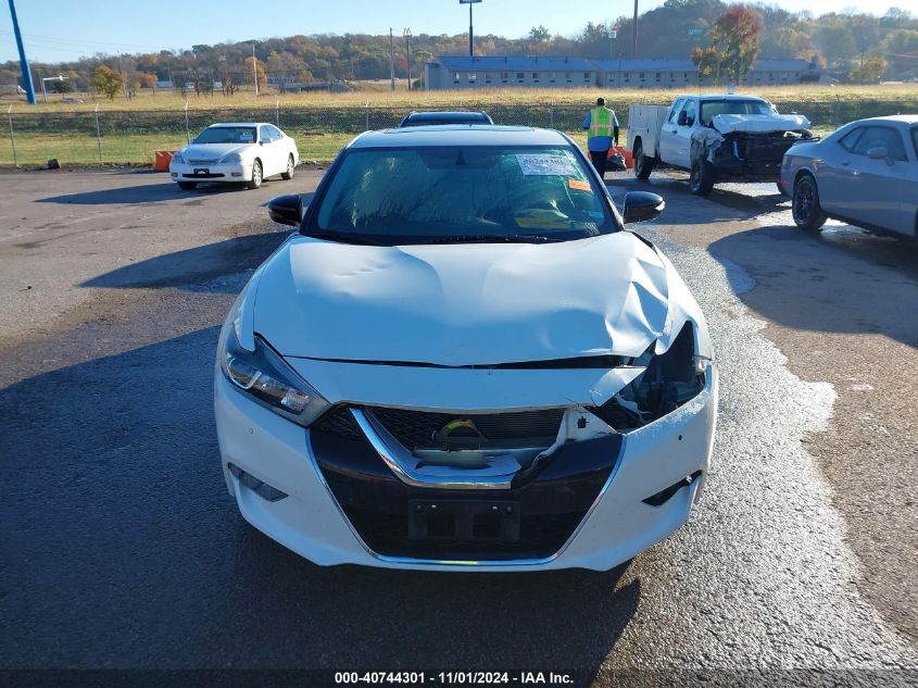 2017 Nissan Maxima 3.5 Sr VIN: 1N4AA6AP3HC425258 Lot: 40744301