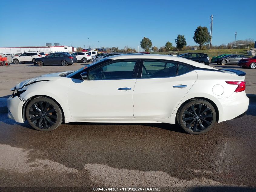 2017 Nissan Maxima 3.5 Sr VIN: 1N4AA6AP3HC425258 Lot: 40744301