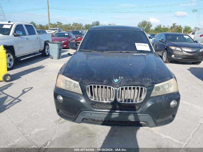 2011 BMW X3 xDrive35I VIN: 5UXWX7C52BLL15131 Lot: 40744306