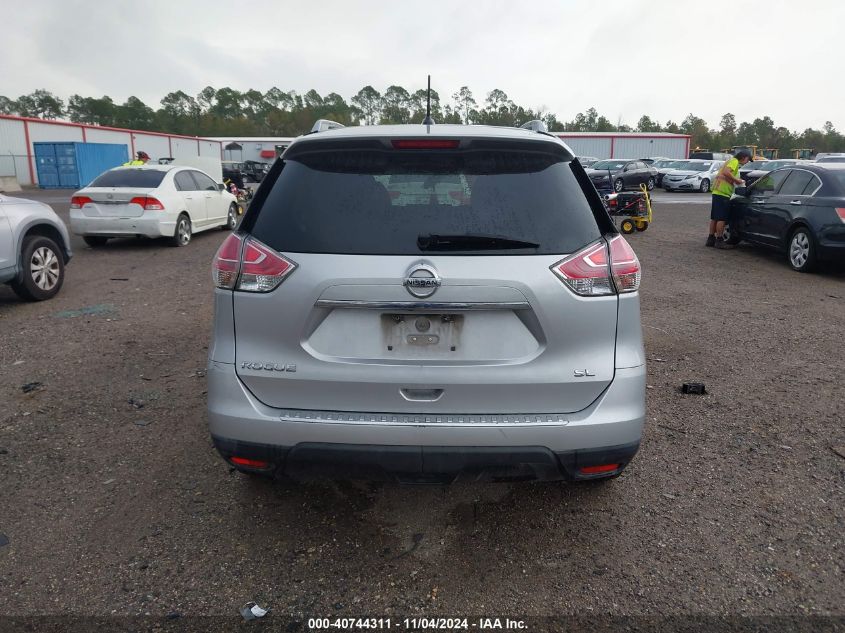 2016 Nissan Rogue S/Sl/Sv VIN: 5N1AT2MT2GC924696 Lot: 40744311