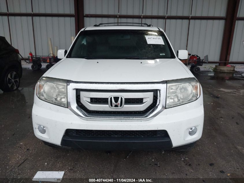 2011 Honda Pilot Ex-L VIN: 5FNYF3H50BB010020 Lot: 40744340