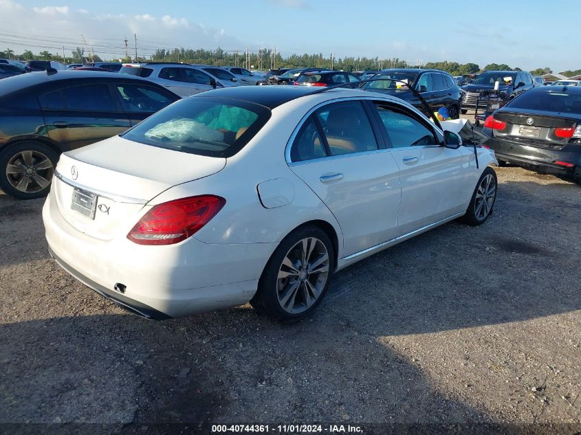 VIN 55SWF4JB2GU112731 2016 Mercedes-Benz C 300, Lux... no.4