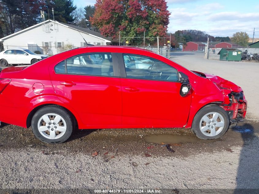 2014 Chevrolet Sonic Ls Auto VIN: 1G1JA5SG4E4158696 Lot: 40744379