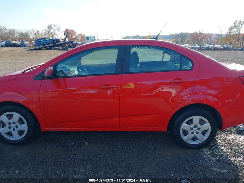 2014 Chevrolet Sonic Ls Auto VIN: 1G1JA5SG4E4158696 Lot: 40744379