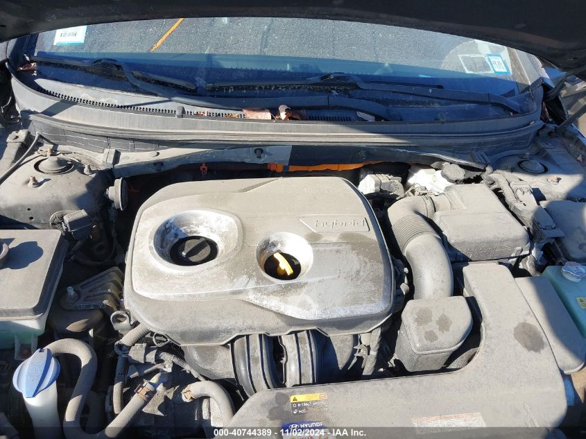 2016 HYUNDAI SONATA HYBRID VIN: KMHE24L18GA025983