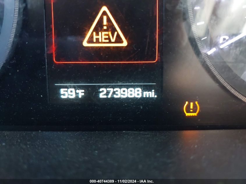 2016 HYUNDAI SONATA HYBRID VIN: KMHE24L18GA025983