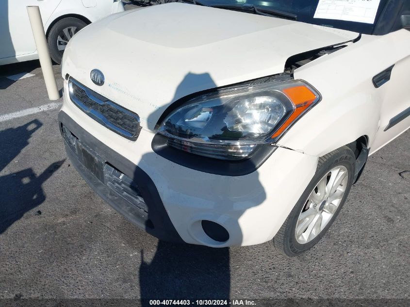 2013 Kia Soul + VIN: KNDJT2A62D7758851 Lot: 40744403